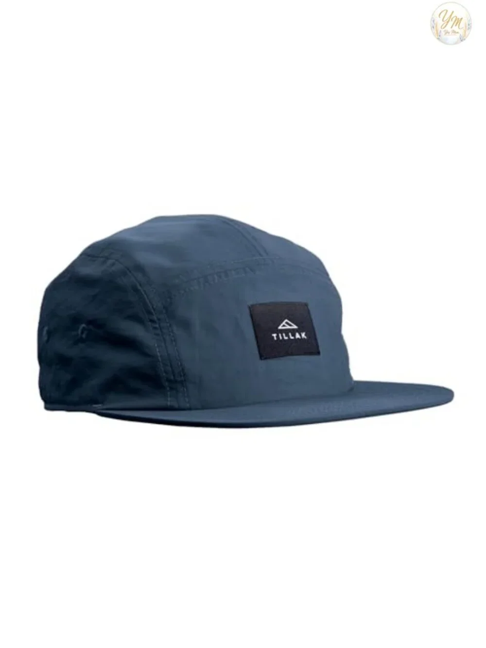Lightweight Nylon 5 Panel Camp Hat with Snap Closure, Quick-Drying Outdoor